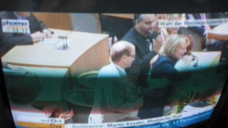 Klausens Foto SERIELLO Hannelore Kraft 14.7.2010 Wahl zur Ministerprsidentin NRW (zwei Wahlgnge) plus Amtseid