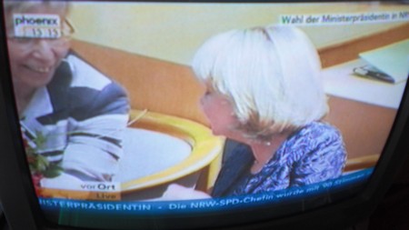 Klausens Foto SERIELLO Hannelore Kraft 14.7.2010 Wahl zur Ministerprsidentin NRW (zwei Wahlgnge) plus Amtseid