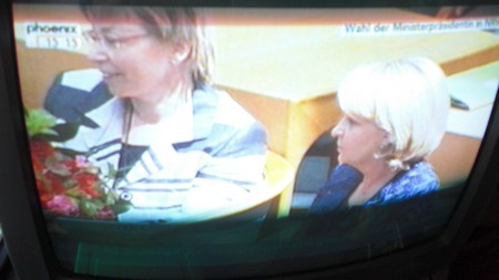 Klausens Foto SERIELLO Hannelore Kraft 14.7.2010 Wahl zur Ministerprsidentin NRW (zwei Wahlgnge) plus Amtseid