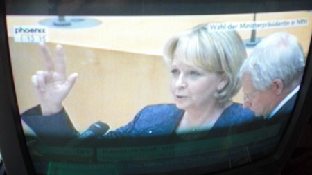 Klausens Foto SERIELLO Hannelore Kraft 14.7.2010 Wahl zur Ministerprsidentin NRW (zwei Wahlgnge) plus Amtseid