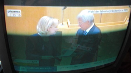 Klausens Foto SERIELLO Hannelore Kraft 14.7.2010 Wahl zur Ministerprsidentin NRW (zwei Wahlgnge) plus Amtseid