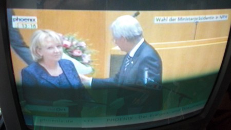 Klausens Foto SERIELLO Hannelore Kraft 14.7.2010 Wahl zur Ministerprsidentin NRW (zwei Wahlgnge) plus Amtseid