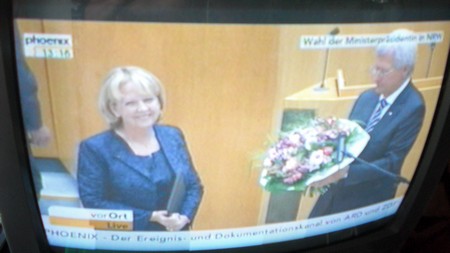 Klausens Foto SERIELLO Hannelore Kraft 14.7.2010 Wahl zur Ministerprsidentin NRW (zwei Wahlgnge) plus Amtseid