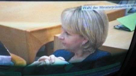 Klausens Foto SERIELLO Hannelore Kraft 14.7.2010 Wahl zur Ministerprsidentin NRW (zwei Wahlgnge) plus Amtseid