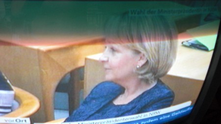 Klausens Foto SERIELLO Hannelore Kraft 14.7.2010 Wahl zur Ministerprsidentin NRW (zwei Wahlgnge) plus Amtseid