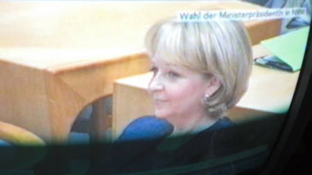 Klausens Foto SERIELLO Hannelore Kraft 14.7.2010 Wahl zur Ministerprsidentin NRW (zwei Wahlgnge) plus Amtseid