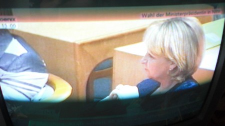 Klausens Foto SERIELLO Hannelore Kraft 14.7.2010 Wahl zur Ministerprsidentin NRW (zwei Wahlgnge) plus Amtseid