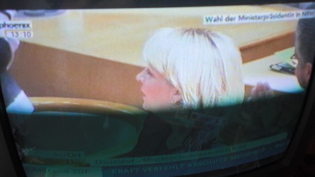 Klausens Foto SERIELLO Hannelore Kraft 14.7.2010 Wahl zur Ministerprsidentin NRW (zwei Wahlgnge) plus Amtseid