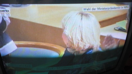 Klausens Foto SERIELLO Hannelore Kraft 14.7.2010 Wahl zur Ministerprsidentin NRW (zwei Wahlgnge) plus Amtseid