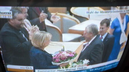 Klausens Foto SERIELLO Hannelore Kraft 14.7.2010 Wahl zur Ministerprsidentin NRW (zwei Wahlgnge) plus Amtseid