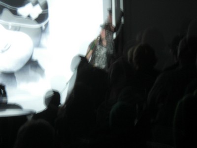 SERIELLO von KLAUSENS zu HERR MEYER am 5.1.2009 bei PECHA KUCHA in Köln im ATELIER COLONIA in der Körnerstr.