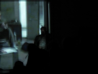 SERIELLO von KLAUSENS zu HERR MEYER am 5.1.2009 bei PECHA KUCHA in Köln im ATELIER COLONIA in der Körnerstr.