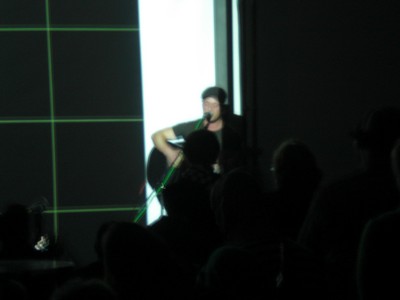 SERIELLO von KLAUSENS zu HERR MEYER am 5.1.2009 bei PECHA KUCHA in Köln im ATELIER COLONIA in der Körnerstr.