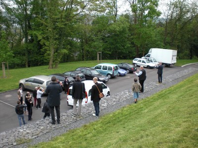 SERIELLO 9 von Klausens / Klau|s|ens zu Jonathan Meese vom 30.4.2009 in Rolandseck in und um das ARP MUSEUM bei der Performance zu "Erzstaat Atlantisis"
