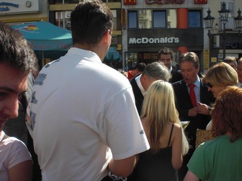 Klausens SERIELLO Foto Klaus Wowereit in Bonn mit Jürgen Nimptsch am 13.7.2009