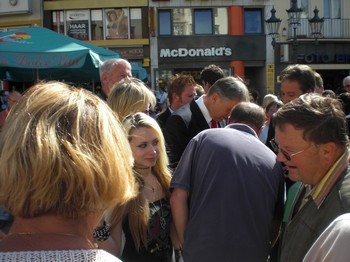 Klausens SERIELLO Foto Klaus Wowereit in Bonn mit Jürgen Nimptsch am 13.7.2009