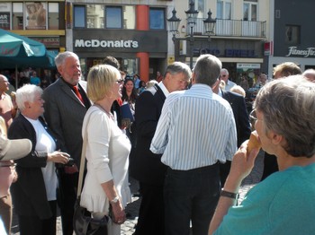 Klausens SERIELLO Foto Klaus Wowereit in Bonn mit Jürgen Nimptsch am 13.7.2009