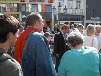 Klausens SERIELLO Foto Klaus Wowereit in Bonn mit Jürgen Nimptsch am 13.7.2009