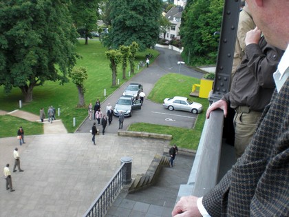 SERIELLO KURT BECK Fotos von Klausens am 19.5.2009 beim Brgerempfang der SPD im Bahnhof Rolandseck in Remagen