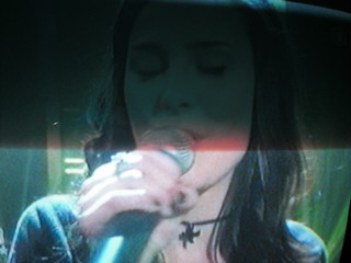 SERIELLO von KLAUSENS zu LENA MEYER-LANDRUT, als sie am 12.3.2010 2 Lieder singt. Insgesamt wird sie 4 x mal singen, in diesem Finale von "Unser Star für Oslo"