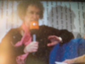 Foto Seriello KLAUSENS von Margaret Atwood auf der Buchmesse Frankfurt 15.10.2009