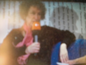 Foto Seriello KLAUSENS von Margaret Atwood auf der Buchmesse Frankfurt 15.10.2009