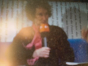 Foto Seriello KLAUSENS von Margaret Atwood auf der Buchmesse Frankfurt 15.10.2009