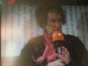 Foto Seriello KLAUSENS von Margaret Atwood auf der Buchmesse Frankfurt 15.10.2009