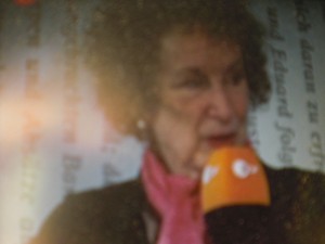 Foto Seriello KLAUSENS von Margaret Atwood auf der Buchmesse Frankfurt 15.10.2009