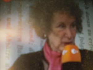 Foto Seriello KLAUSENS von Margaret Atwood auf der Buchmesse Frankfurt 15.10.2009