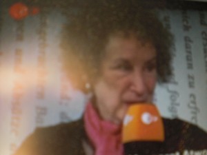 Foto Seriello KLAUSENS von Margaret Atwood auf der Buchmesse Frankfurt 15.10.2009