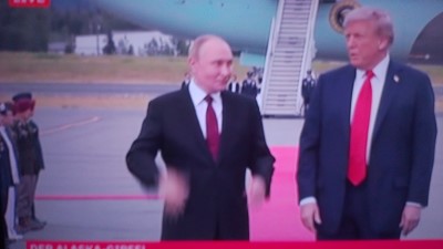 seriello-foto live klausens zu trump-putin-treffen alaska anchorage 15.8.2025