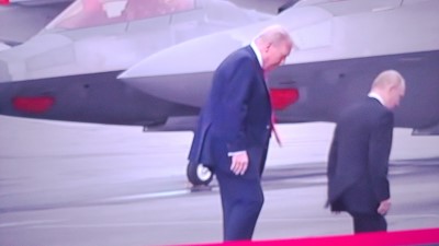 seriello-foto live klausens zu trump-putin-treffen alaska anchorage 15.8.2025
