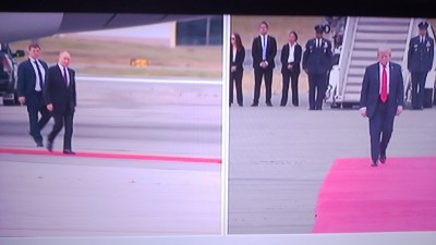 seriello-foto live klausens zu trump-putin-treffen alaska anchorage 15.8.2025