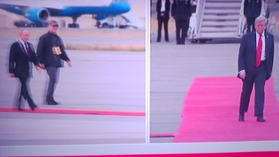 seriello-foto live klausens zu trump-putin-treffen alaska anchorage 15.8.2025