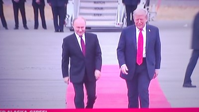 seriello-foto live klausens zu trump-putin-treffen alaska anchorage 15.8.2025