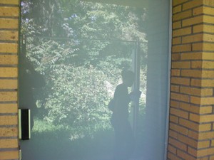 SERIELLO des Künstlers Klausens = Klau/sens vom 23.5.2009 in Bonn im Park des Palais Schaumburg vom Kanzlerbungalow bzw. Bundeskanzlerbungalow