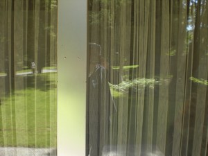 SERIELLO des Künstlers Klausens = Klau/sens vom 23.5.2009 in Bonn im Park des Palais Schaumburg vom Kanzlerbungalow bzw. Bundeskanzlerbungalow