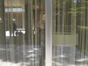 SERIELLO des Künstlers Klausens = Klau/sens vom 23.5.2009 in Bonn im Park des Palais Schaumburg vom Kanzlerbungalow bzw. Bundeskanzlerbungalow