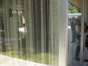 SERIELLO des Künstlers Klausens = Klau/sens vom 23.5.2009 in Bonn im Park des Palais Schaumburg vom Kanzlerbungalow bzw. Bundeskanzlerbungalow