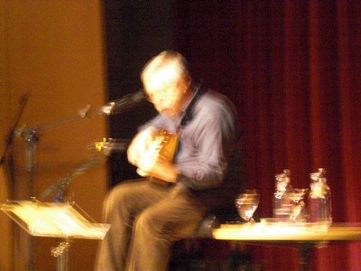 Klausens SERIELLO Foto von Wolf Biermann in Bonn am 4.5.2009 im Haus der Geschichte