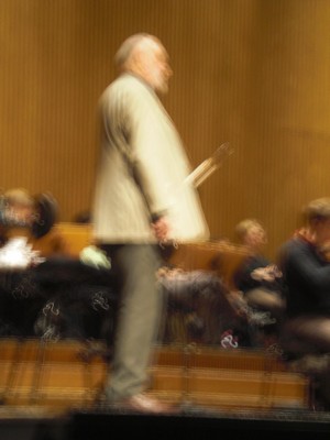 KLAUSENS Seriello KURT MASUR 31.10.2009 Bonn Beethovenhalle Meisterkurs Dirigieren