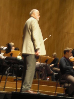 KLAUSENS Seriello KURT MASUR 31.10.2009 Bonn Beethovenhalle Meisterkurs Dirigieren