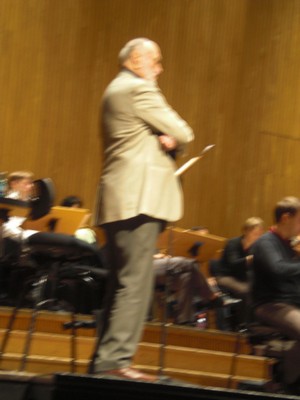 KLAUSENS Seriello KURT MASUR 31.10.2009 Bonn Beethovenhalle Meisterkurs Dirigieren