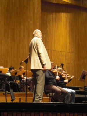 KLAUSENS Seriello KURT MASUR 31.10.2009 Bonn Beethovenhalle Meisterkurs Dirigieren