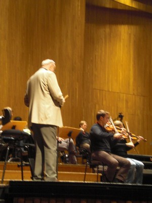 KLAUSENS Seriello KURT MASUR 31.10.2009 Bonn Beethovenhalle Meisterkurs Dirigieren