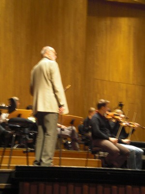 KLAUSENS Seriello KURT MASUR 31.10.2009 Bonn Beethovenhalle Meisterkurs Dirigieren