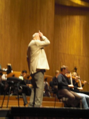 KLAUSENS Seriello KURT MASUR 31.10.2009 Bonn Beethovenhalle Meisterkurs Dirigieren