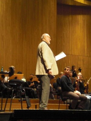 KLAUSENS Seriello KURT MASUR 31.10.2009 Bonn Beethovenhalle Meisterkurs Dirigieren