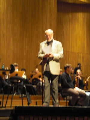 KLAUSENS Seriello KURT MASUR 31.10.2009 Bonn Beethovenhalle Meisterkurs Dirigieren